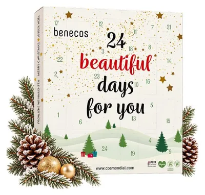 Obrázek produktu pro Adventní kalendář 24 Beauty Highlights Přírodní Kosmetika 24 BEAUTY HIGHLIGHTS PRO ADVENTNÍ ČAS Beauty
