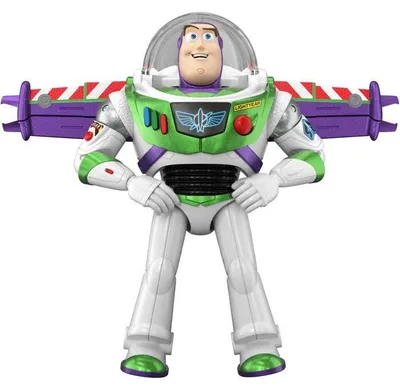 Image de Figurine électronique - DISNEY PIXAR MATTEL - Buzz Lightyear Talking - 30 cm - Sons