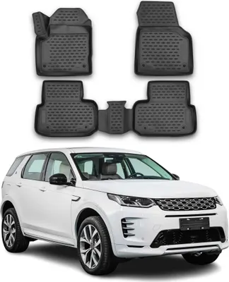 Obrázek produktu pro 2014-2025 Land Rover Discovery Sport L550 Podlahové rohože TPE černé 4 ks
