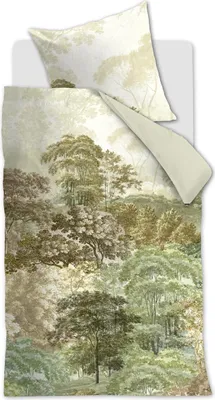 Produktbild von Beddinghouse Bettwäsche-Ganitur Arcadia Farbe Grün Größe 155x220+80x80