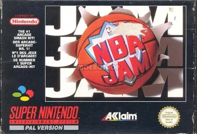 Produktbild von NBA Jam - Super Nintendo - PAL