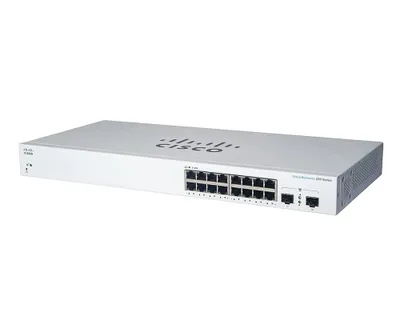 Obrázok produktu pre Prepínač CISCO Business Switching CBS220 Smart 16-port Gigabit 2x1G SFP uplink