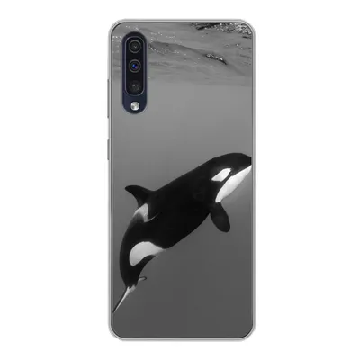 Produktbild von MuchoWow® Handyhülle Schutzhülle Hülle für Samsung Galaxy A30s Orca - Wasser - Tiere Silikon Softcase Handy Hülle - Karteninhaber