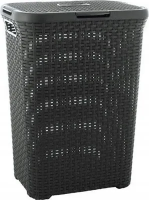 Produktbild von Kôš na bielizeň Curver Natural Style 40L tmavo sivý