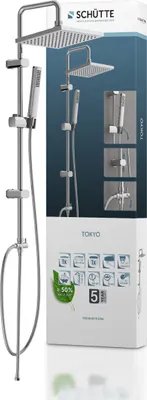 Produktbild von SCHÜTTE Duschset TOKYO, Duschsystem mit Regendusche ohne Armatur
