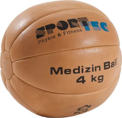 Produktbild von Medizinball aus Leder, ø 28 cm, 4 kg