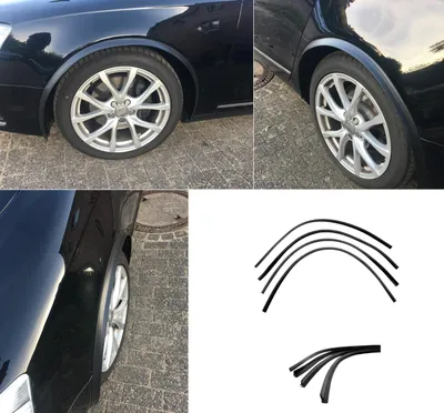 Produktbild von 4x Radlaufverbreiterung Radlaufleisten 2,5cm für Audi A6 4B C5 1997-2005