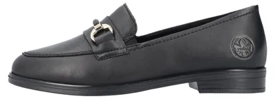 Zdjęcie produktu dla Rieker HWK niskie buty damskie wsuwane modne buty czarny 39