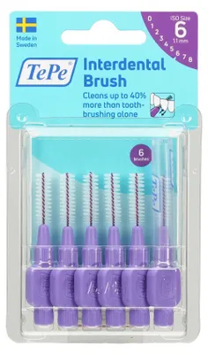 Produktbild von TEPE Interdentalbürste 1,1mm lila