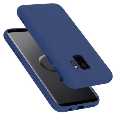 Produktbild von Cadorabo Schutzhülle für Samsung Galaxy S9 Hülle in Blau Handyhülle Case Cover TPU Etui