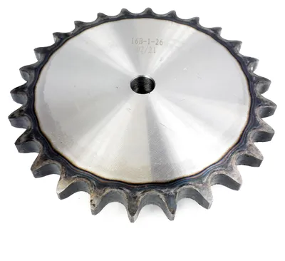 Image de Pignon 16B, 26 dents, avec moyeu, trempé, P : 25,4, 1″ Ozdowski, à une rangée