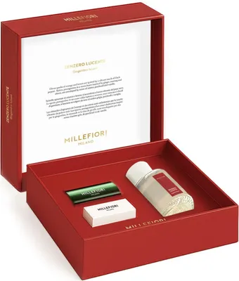 Image de Millefiori Milano Diffuseur de parfum et désodorisant de voiture Gingembre vif 100 ml