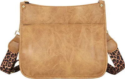 Produktbild von (Braun) Damen Crossbody Handtaschen Mode Umhängetasche Geldbörse für Damen mit verstellbarem Riemen