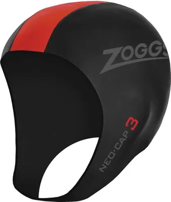 Zdjęcie produktu dla Zoggs Neoprene Cap Black L-XL Czarny L-XL