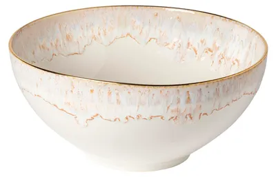 Obrázek produktu pro COSTA NOVA Taormina mísa, bílo-zlatá, výška: 106 mm, ø: 236 mm