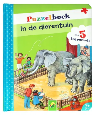 Obrázok produktu pre Vyhrajte holandskú knihu puzzle v zoologickej záhrade (s 5 puzzlemi)