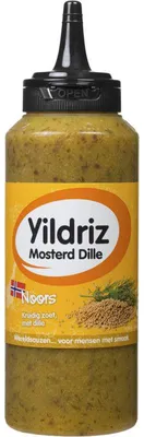 Produktbild von Yildriz Mosterd-Dillesaus 265 ml – Würzige Senf-Dill-Sauce für Fisch & Salate