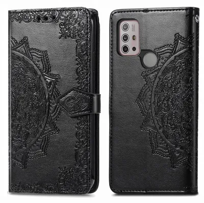 Obrázok produktu pre imoshion Mandala Bookcase pre Motorola Moto G30 / G20 / G10 (Power) - čierna