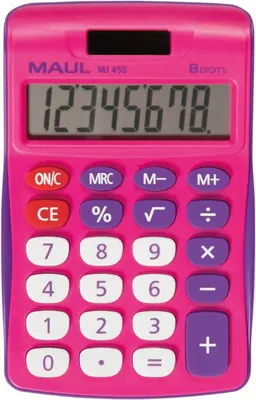 Productafbeelding van MAUL 7263022 MAUL MJ 450 Tischrechner pink