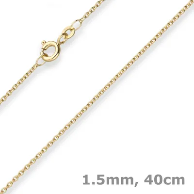 1-5mm-Rund-Ankerkette-aus-333-Gelbgold-40cm