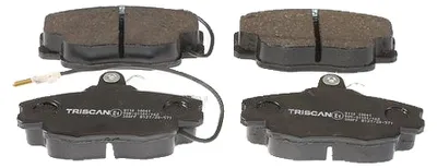 Produktbild von Bremsbelagsatz Scheiben 18 mm TRISCAN IAM-Expertise für u.a. RENAULT 9