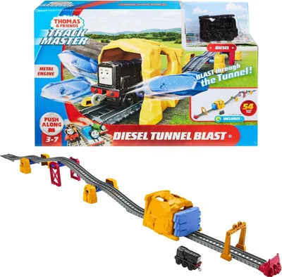 Produktbild von Fisher Price Tom und Freunde Set Diesel Tunnel Blast