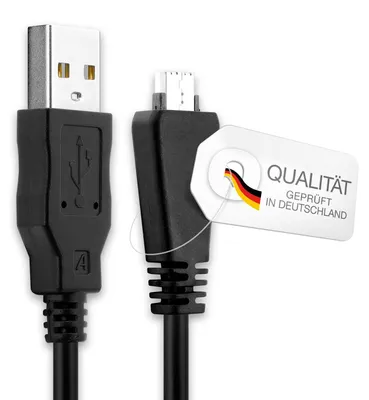 Produktbild von CELLONIC 1x > USB A Datenkabel kompatibel mit Sony ZV-1, Cyber-shot DSC-H70