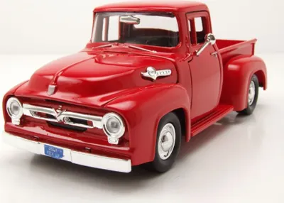Produktbild von Motormax 73235R Ford F-100 Pick Up 1956 rot 1:24