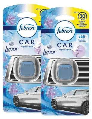 Produktbild von Febreze Car Lufterfrischer Lenor Aprilfrisch - Autoduft (2er Pack)