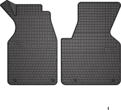 Obrázek produktu pro 1990-2003 VW Transporter T4 podlahové rohože gumové černé 2 ks