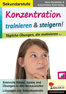 Obrázok produktu pre Konzentration trainieren & steigern! / Sekundarstufe
