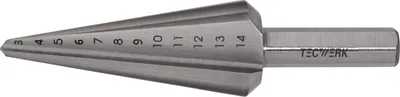 Produktbild von Tecwerk Blechschälbohrer Schneidenanzahl 2  - 1 Stk.