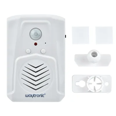 Zdjęcie produktu dla Alarm z czujnikiem ruchu zasilany z USB/baterii Odtwarzacz audio MP3 Dzwonek indukcyjny na podczerwień