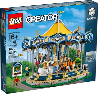 Produktbild von LEGO® Creator Expert Set Karusell Jahrmarkt - 10257 NEU! Teile 2670