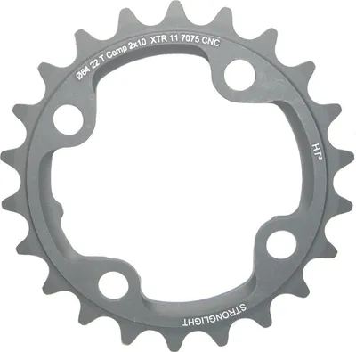 Immagine prodotto di Ingranaggio Stronglight MTB Shimano 2x10 per XTR FC M980 4 bracci interni 22 denti