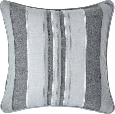Produktbild von HOMESCAPES Kissenbezug Morocco in Grau, 100% Baumwolle, 60 x 60 cm