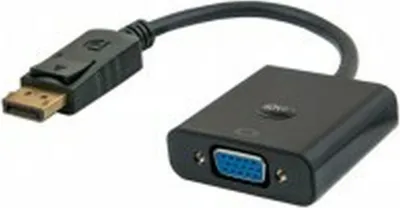 Produktbild von Savio CL-90 Videokabel-Adapter 0 2 m DisplayPort VGA (D-Sub) Schwarz