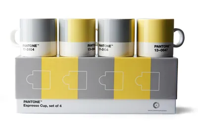 Produktbild von Copenhagen Design - COY21 Espressotasse 120 ml Set mit 4 Stück in Geschenkbox.