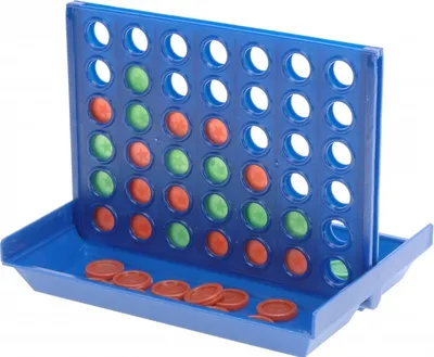 Produktbild von 4-reihiges Reisespiel aus Kunststoff 15 cm lang