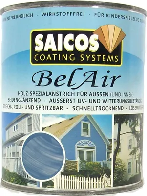 Produktbild von - Saicos 7260 501 Bel Air Holzspezialanstrich Tannengrün 2.5 l