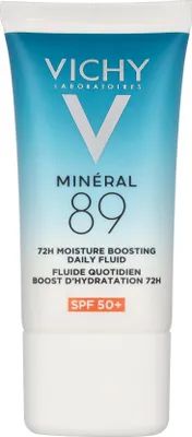 Produktbild von Fragrance Free Vichy Mineral 89 72H Moisture Boosting Daily Fluid SPF50+