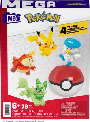 Obrázok produktu pre MEGA Pokémon HPX92, Stavebnica, 6 rok / roky, Plast, 79 kusov, 172,4 g
