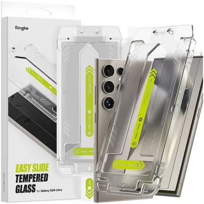 Obrázok produktu pre Teplované Sklo Ringke Easy Slide 2 Balenie Galaxy S24 Ultra Clear