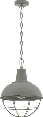 Produktbild von EGLO Pendelleuchte Cannington 1, 1 flammige Hängelampe Industrial, Vintage, Retro, Hängeleuchte, Esstischlampe, Wohnzimmerlampe hängend, E27
