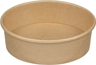 Produktbild von 50x Salatschalen 1100 ml aus Kraftpapier braun