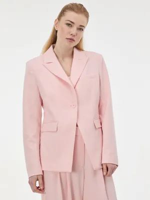 Produktbild von Orsay Damen Frühlings- und Sommerjacke aus reiner Baumwolle in Hellrosa, Größe 36
