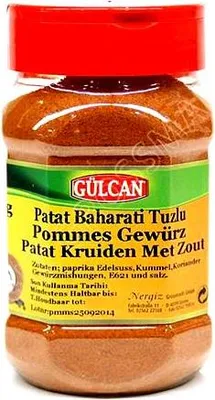 Produktbild von Gülcan Pommes Gewürzmischung Gewürzsalz - Patates Baharati 250g