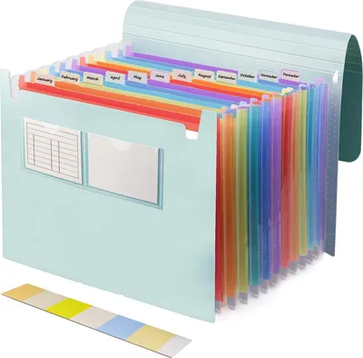 Image de Documentmap A4 - Organisez vos documents - 12 compartiments