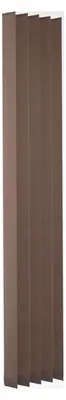 Produktbild von 19 Lamellen Taupe 89 mm Ersatzlamellen für Lamellenvorhang Vertikaljalousie 250 cm