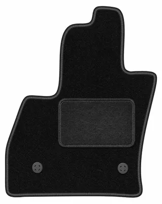 Produktbild von Fahrermatte Velours für Fiat 500L 2012- (Minivan) – 1-tlg, Schwarz, passgenau – Wielganizator LUX
